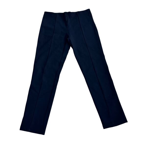 Zara Girls Black Pull On Straight Leg Pants - Size 10 - Picture 1 of 3